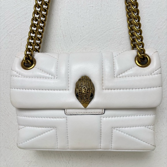 Kurt Geiger Handbags - KURT GEIGER Kensington Leather Mini Quilted Crossbody Bag Purse RESTORED